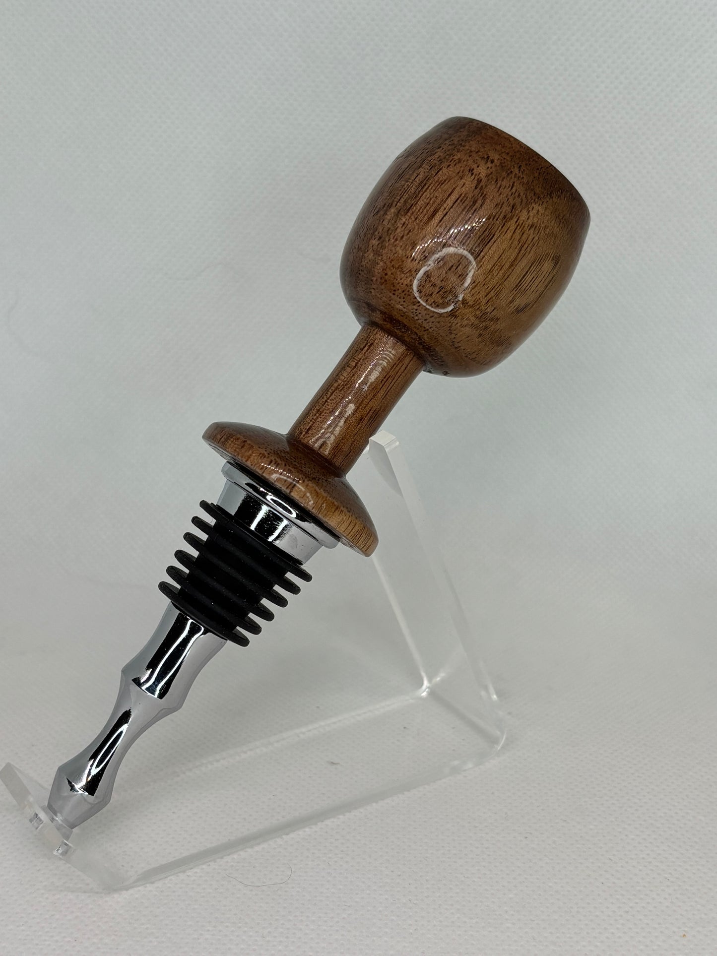 Hand-Turned Wooden Wine Bottle Stoppers