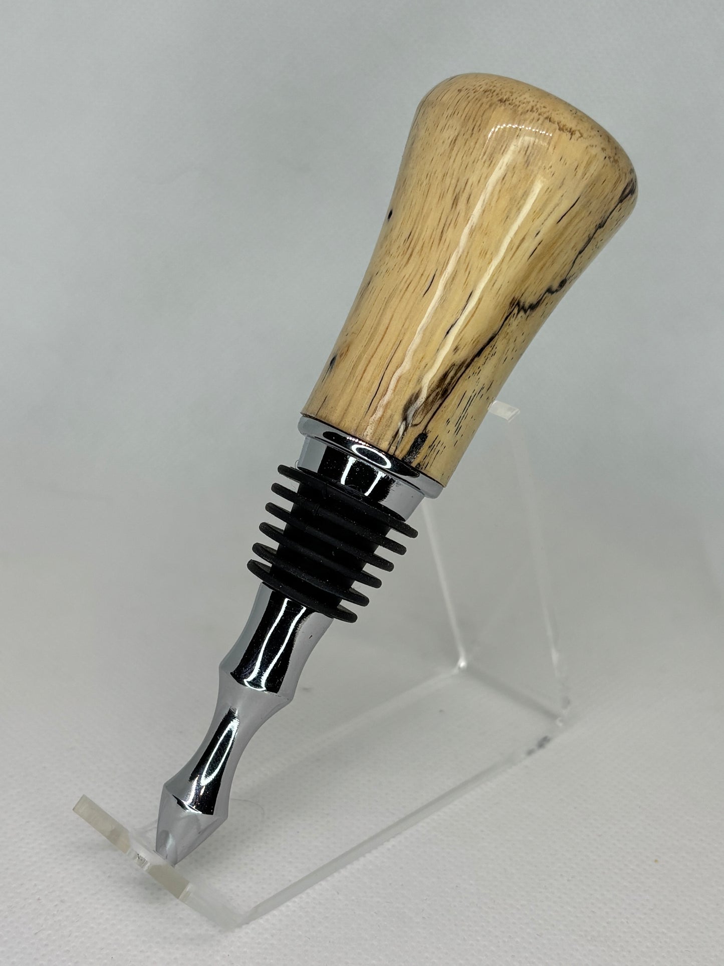 Hand-Turned Wooden Wine Bottle Stoppers