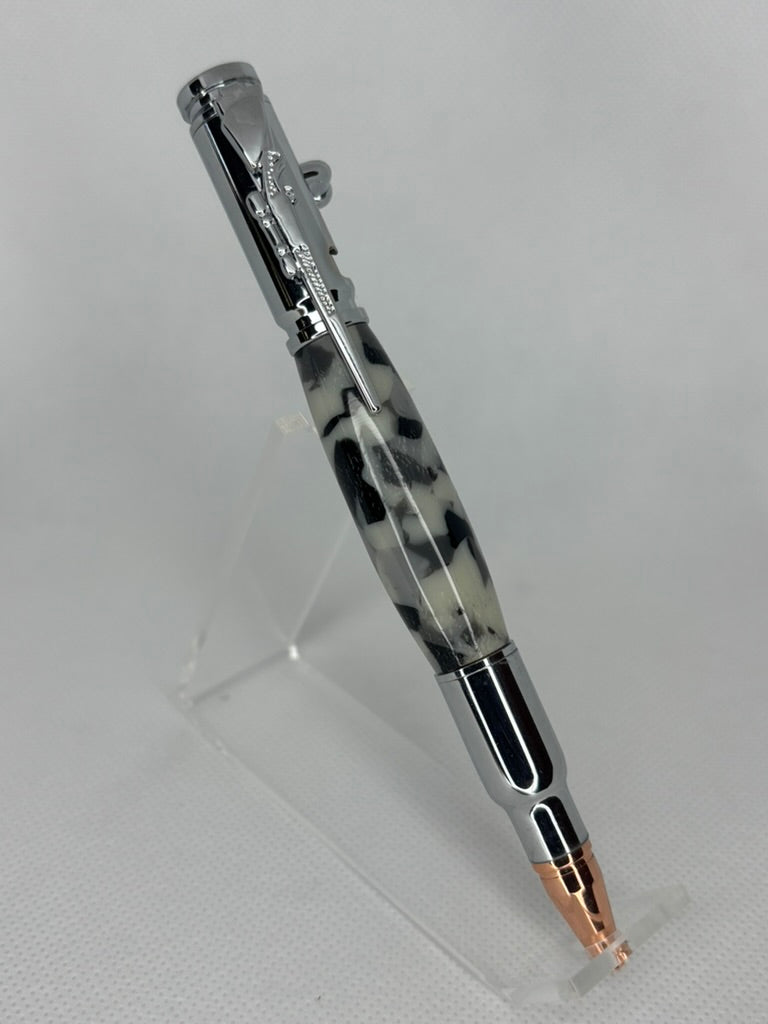 30 Caliber Bolt Action Gold Bullet Cartridge Pen