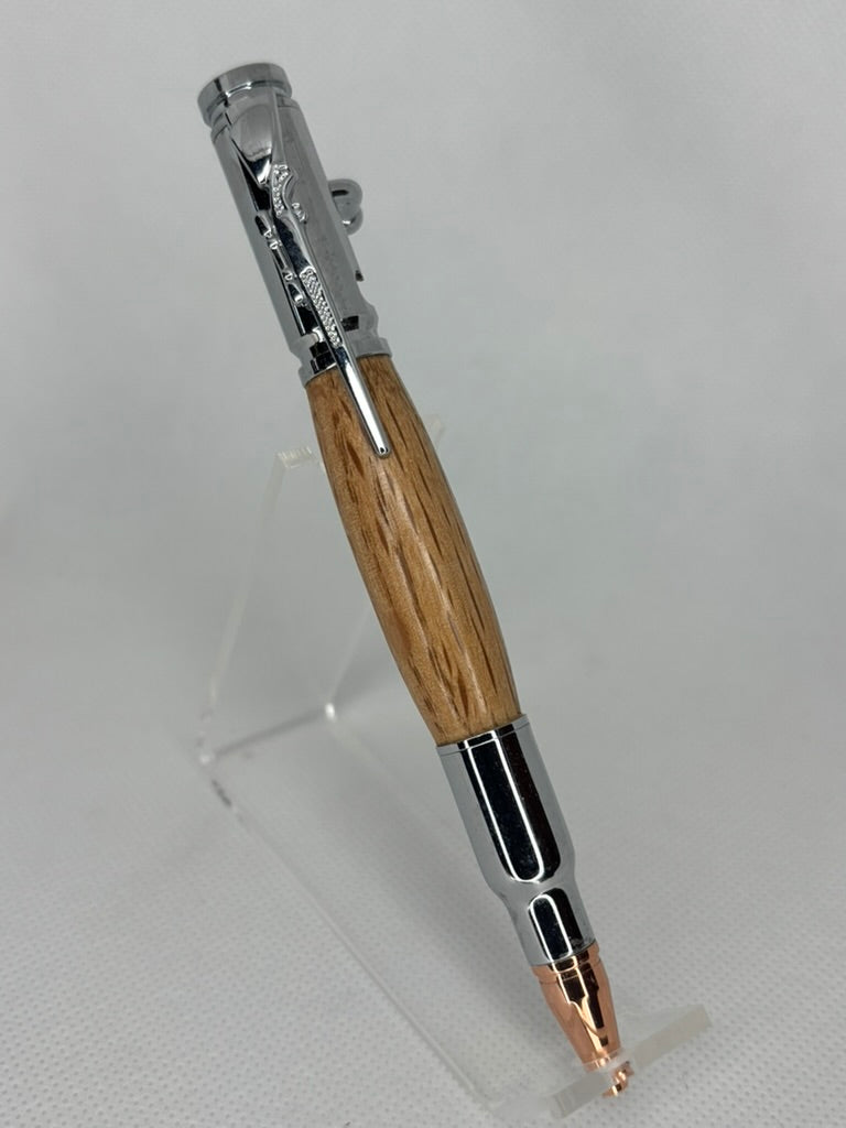 30 Caliber Bolt Action Gold Bullet Cartridge Pen