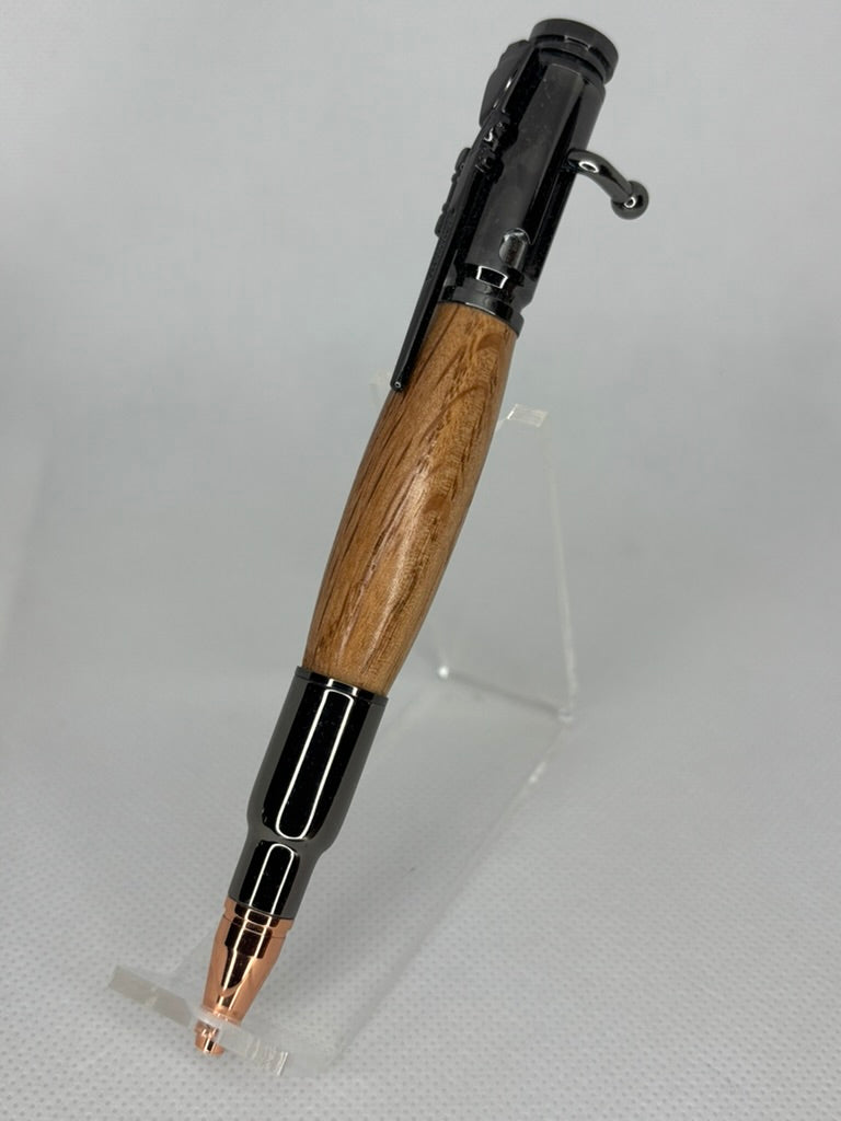 30 Caliber Bolt Action Gold Bullet Cartridge Pen