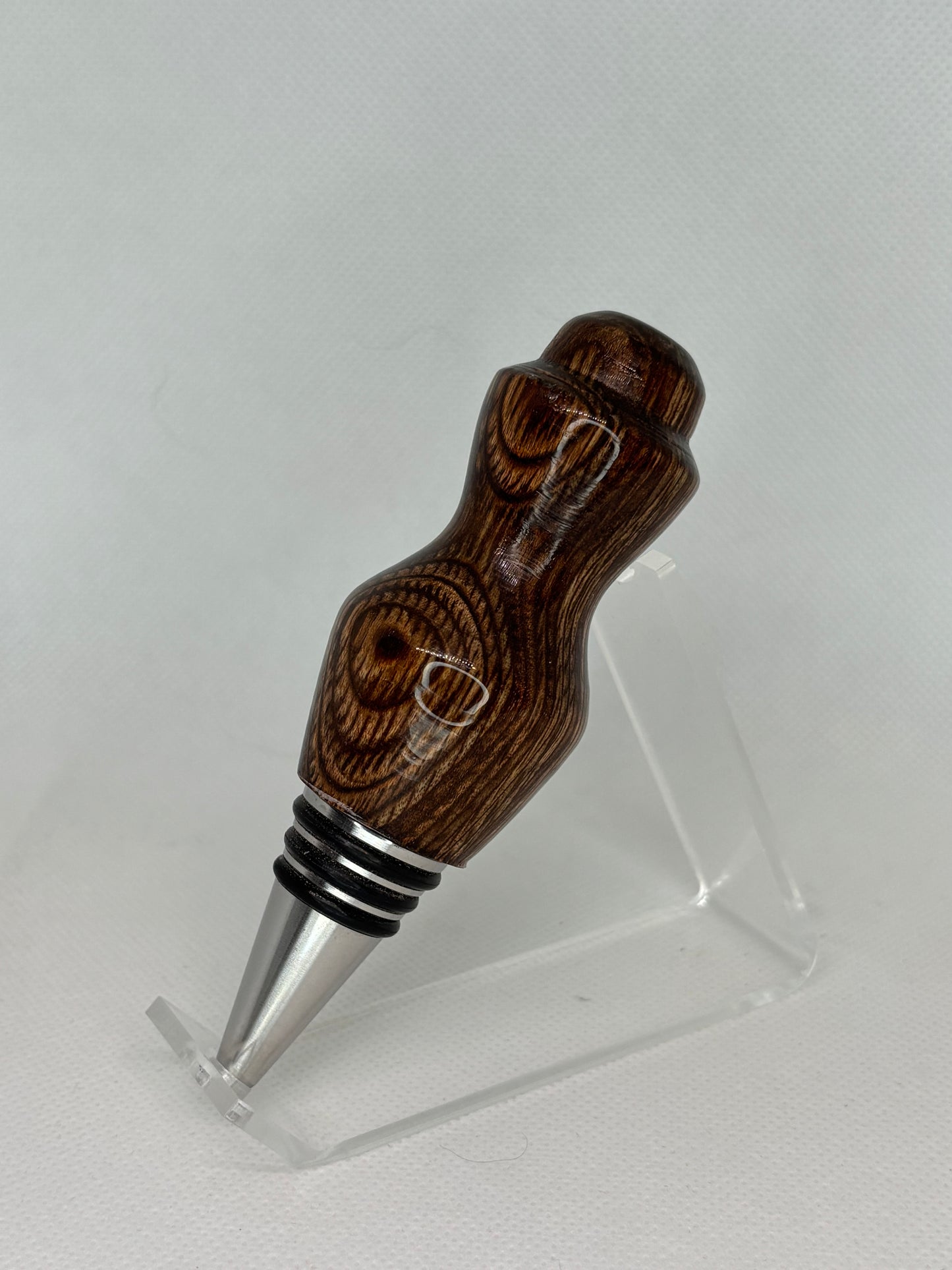 Hand-Turned Wooden Wine Bottle Stoppers