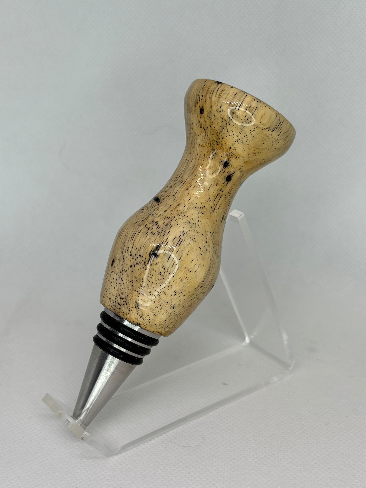 Hand-Turned Wooden Wine Bottle Stoppers