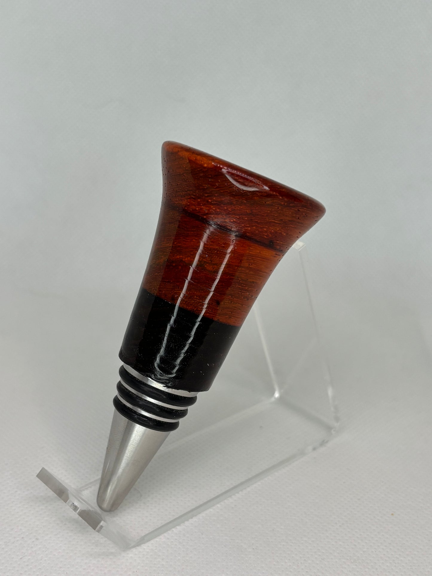 Hand-Turned Wooden Wine Bottle Stoppers
