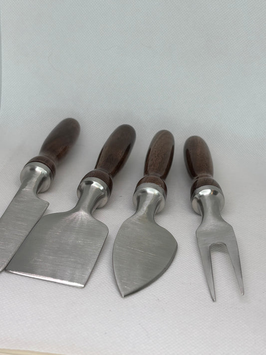 Four-Piece Cheese Knife Set