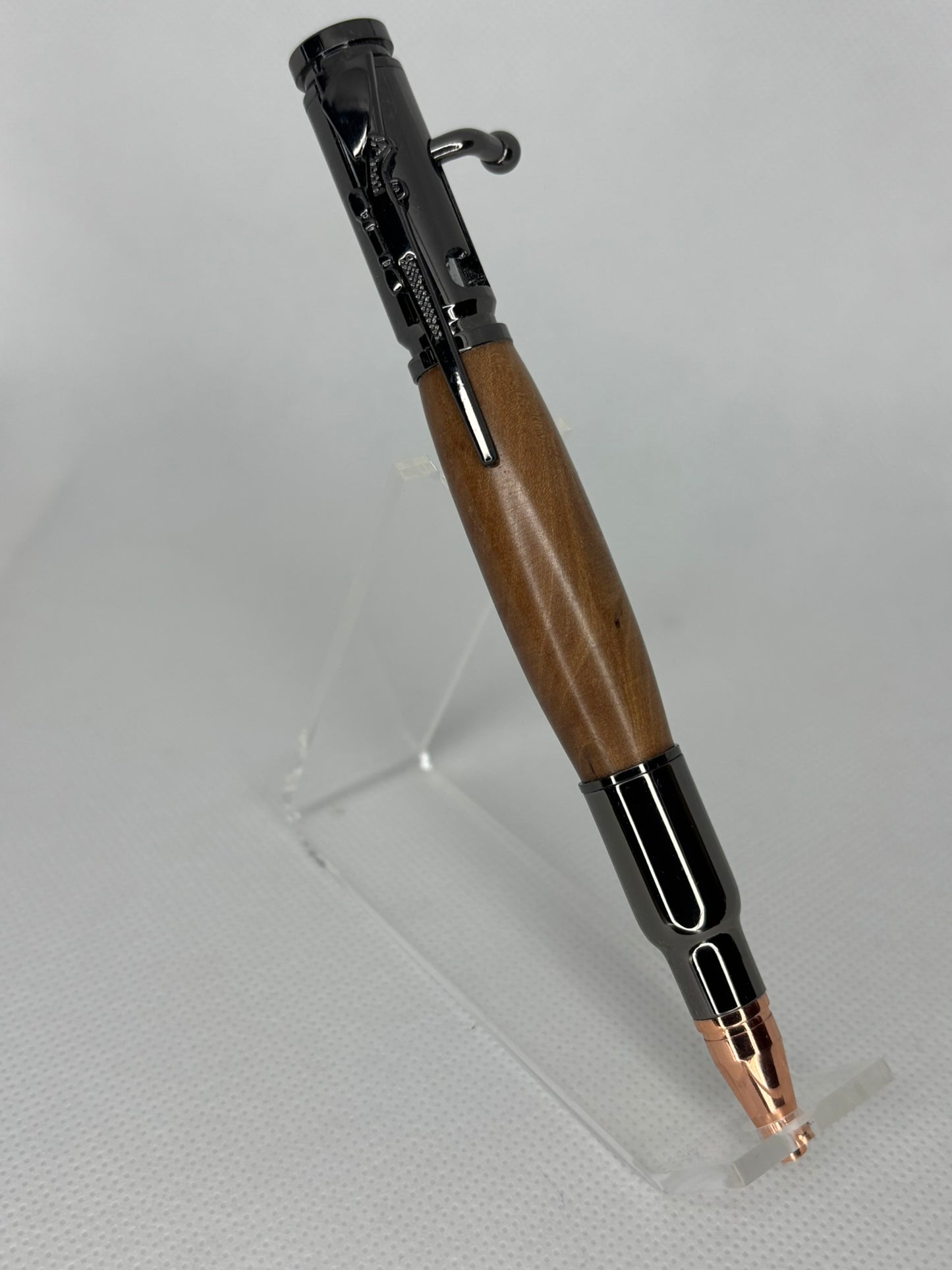 30 Caliber Bolt Action Gold Bullet Cartridge Pen