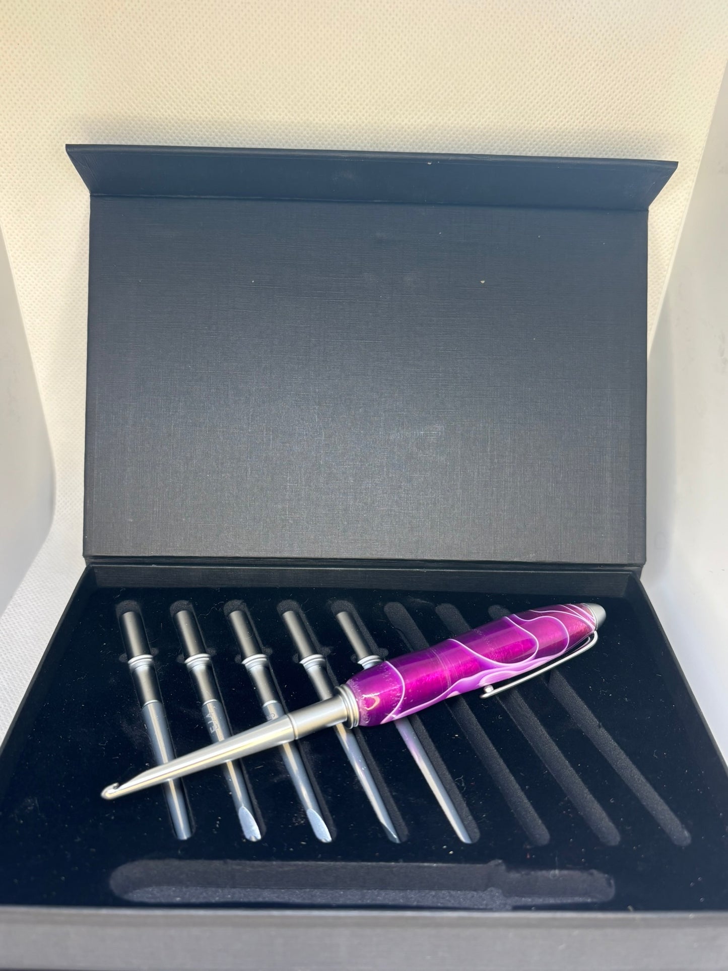 6 Needle Interchangeable Crochet Set