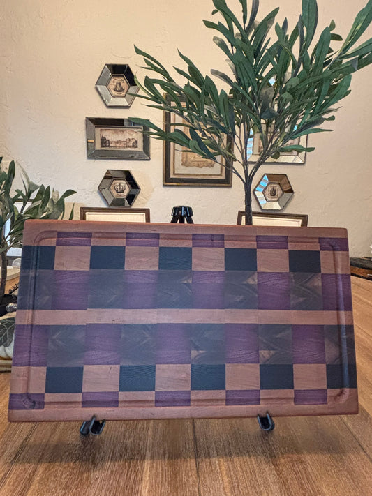 11 x 19 x 1 3/4" End Cut Cutting Board