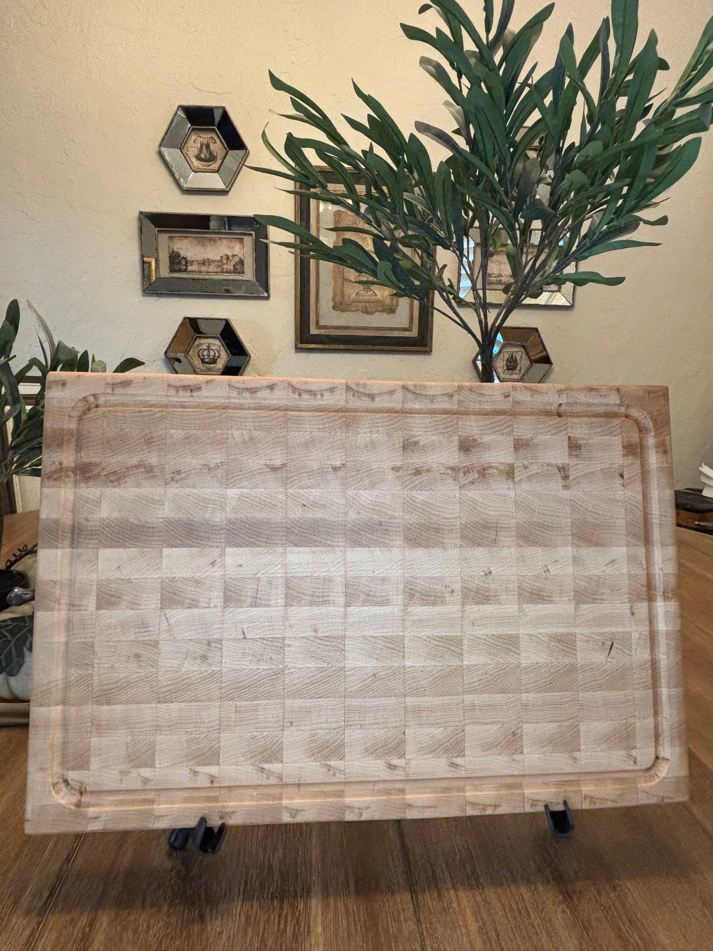 12 x 18 x 1 3/4" End-Cut Cutting Boards