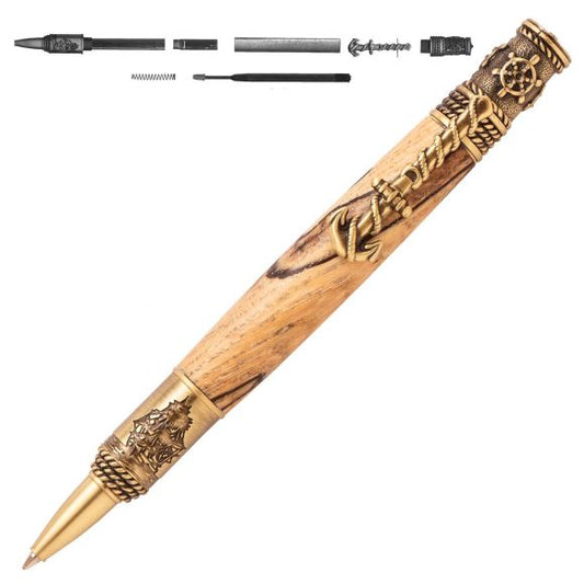 Nautical Twist Ball Point Pen
